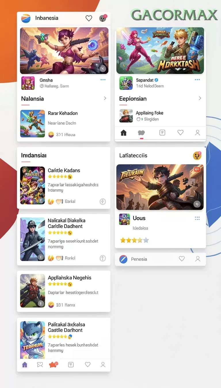 Cuplikan layar IDNSCORE — menu navigasi