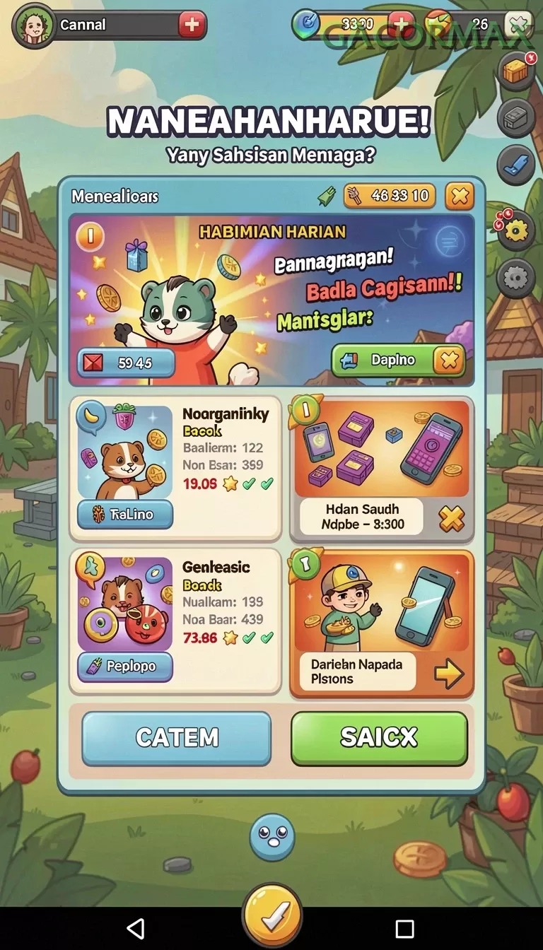 Cuplikan layar LATOTO — aktivitas